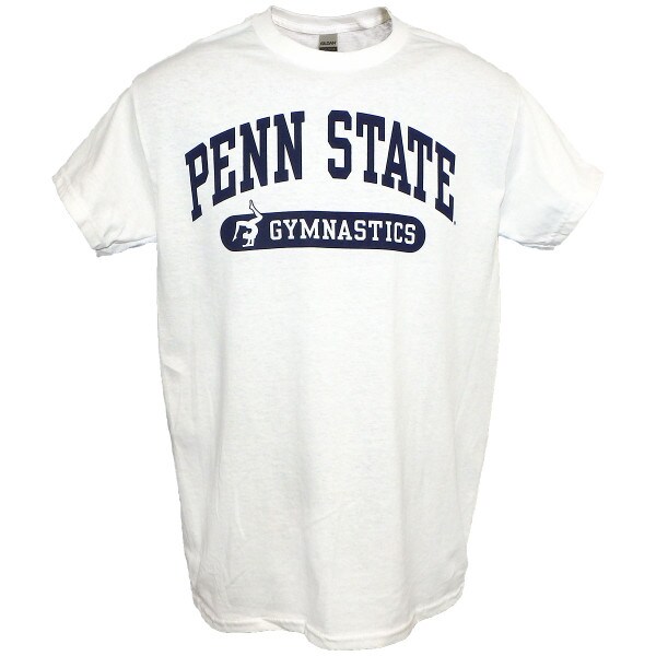 Penn State Gymnastics white short sleeve t-shirt image